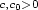 $\scriptstyle c,c_0>0$